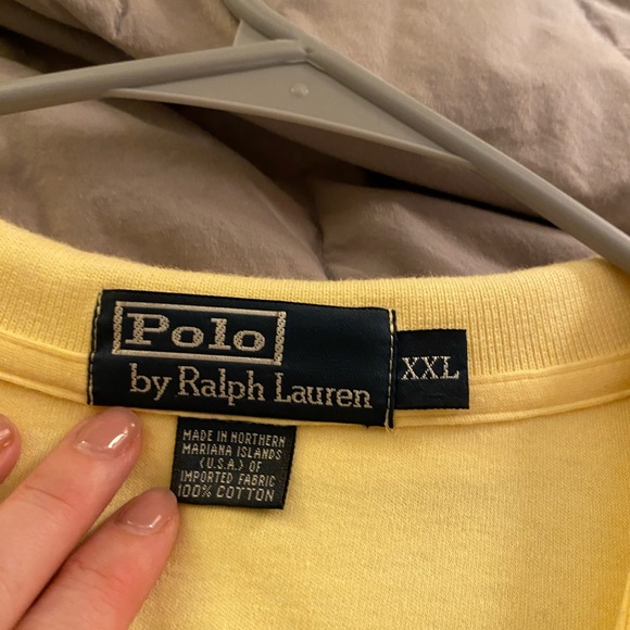 Ralph Lauren Classic Yellow Polo Shirt - Picture 3 of 4